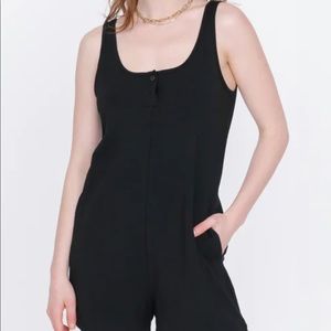 Smash and Tess Shorty Romper Black XXL